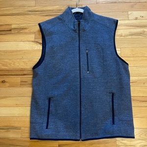 Johnnie-O Vest Blue Men's XL